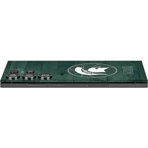 Michigan State University Basketball Courtside Galaxy Skins